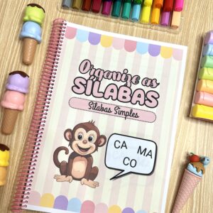 Organize as Sílabas- Sílabas Simples