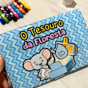 Livro 3D O Tesouro da Floresta