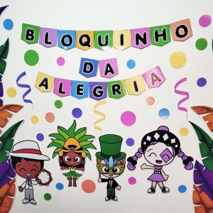 Painel Bloquinho da Alegria