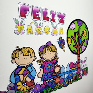 Painel de páscoa 2025