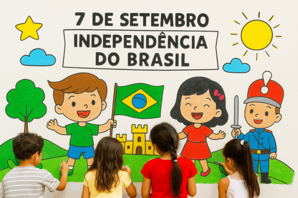 Pintura coletiva ou individual independência do Brasil