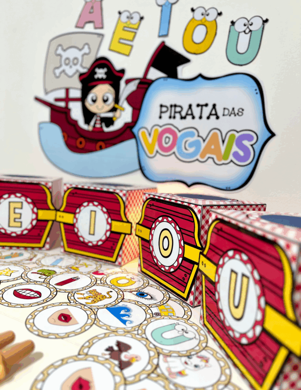 Kit Pirata das Vogais - Imagem 2