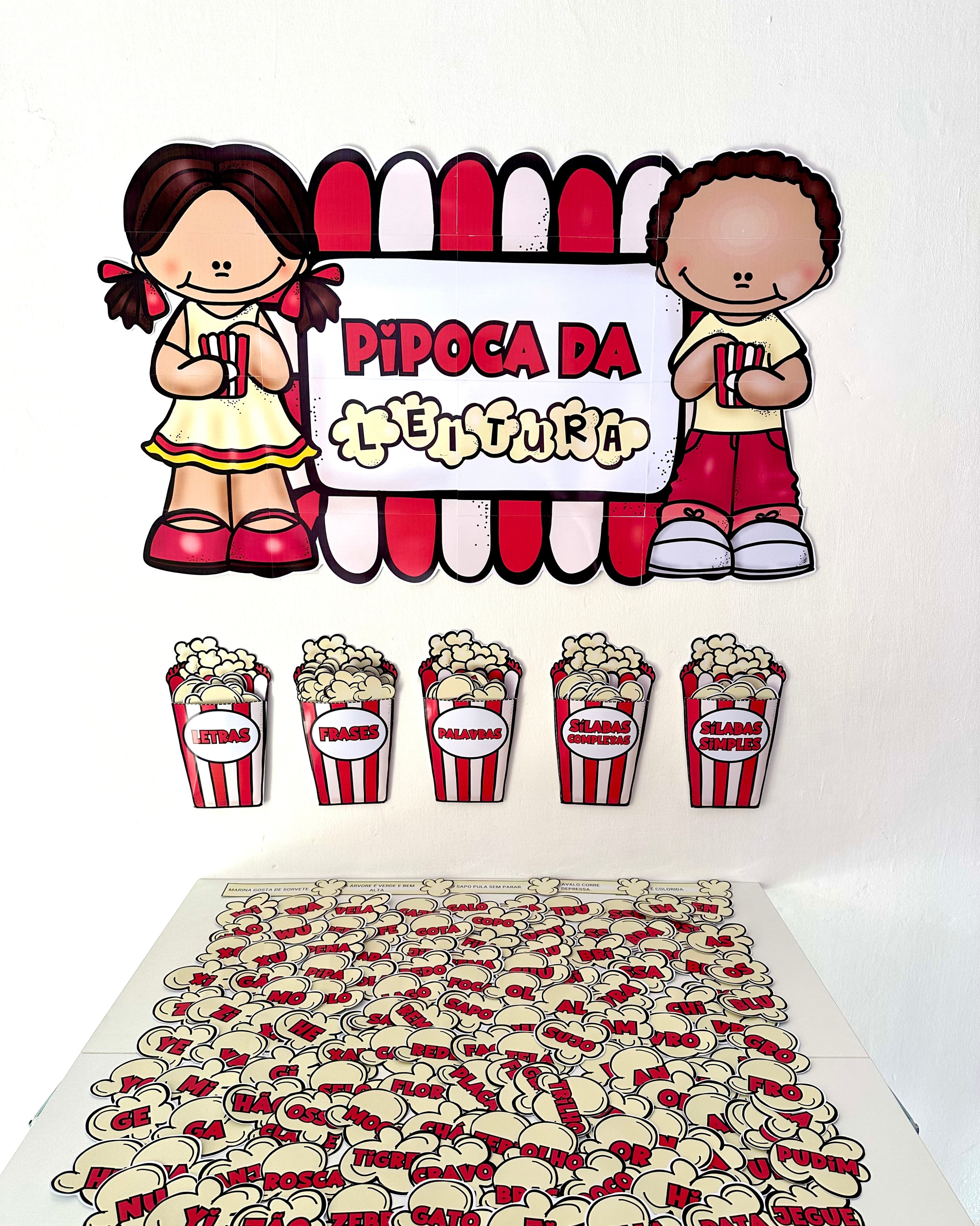 Kit Pipoca da Leitura