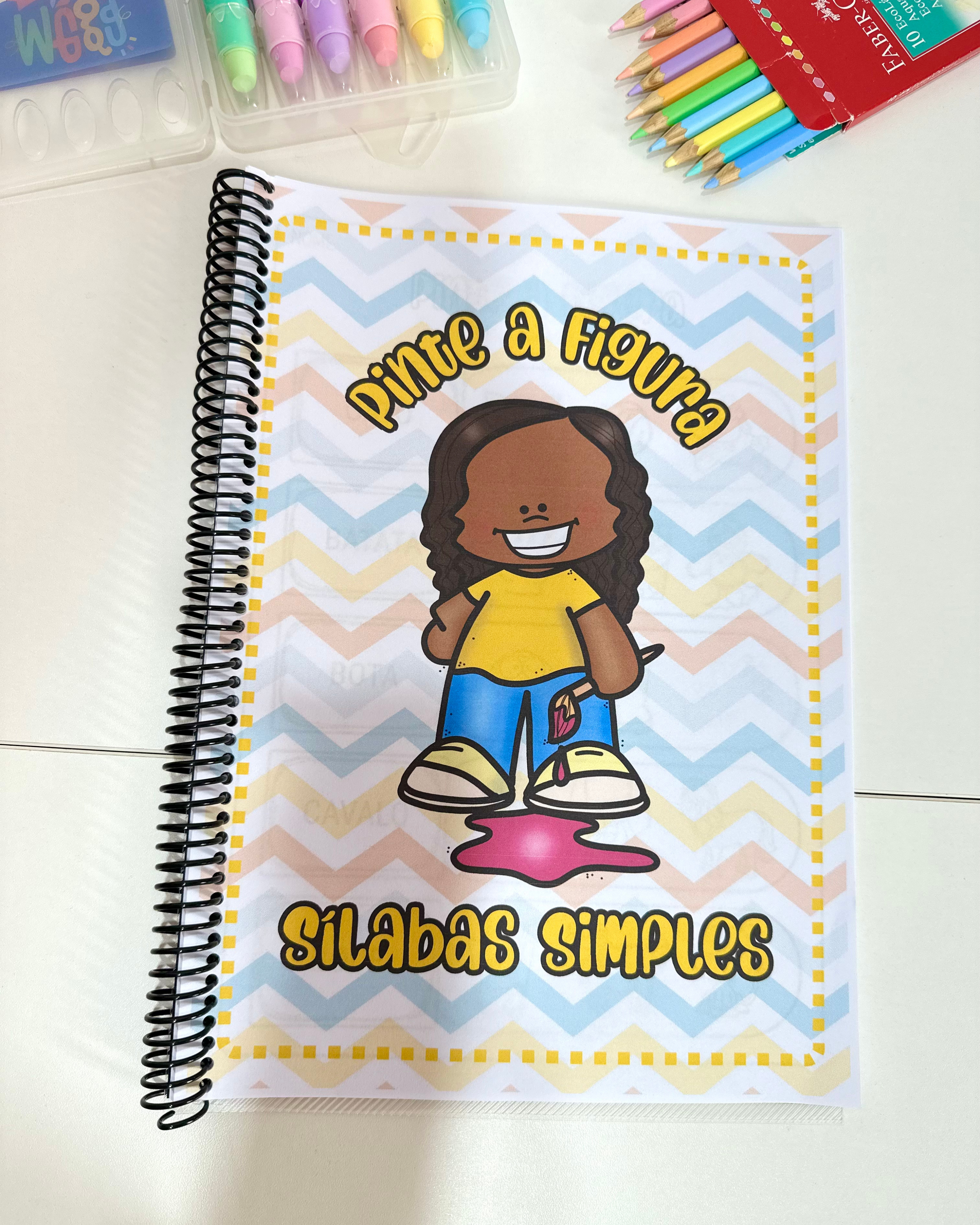 Pinte a Figura Sílabas Simples