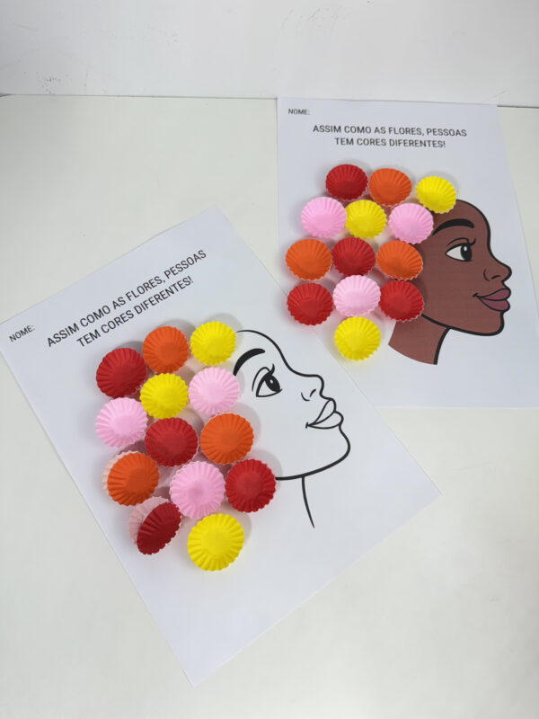 Atividade Dia da Consciência Negra – Flores da Diversidade - Imagem 3