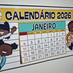 Calendário tema Crianças-2026